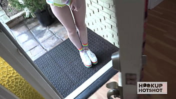 All natural backdoor action with slim blondie chloe cherry