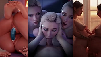 3d sexy girls compilation