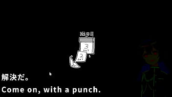 The lady ghost who appears on tv learn boxing techniques2 2