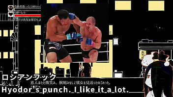 The lady ghost who appears on tv learn boxing techniques2 2