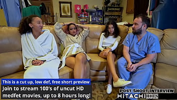 Human guinea pig gets mandatory hitachi orgasms from nurses aria nicole