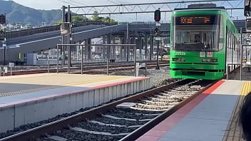 団臨の返却in宮島口