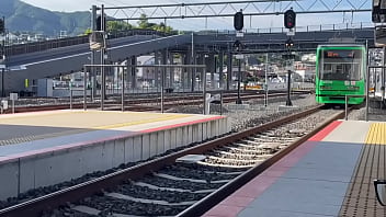 団臨の返却in宮島口