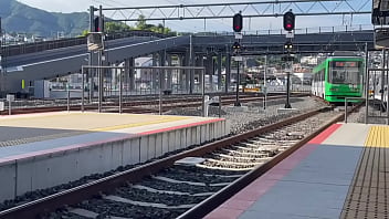 団臨の返却in宮島口