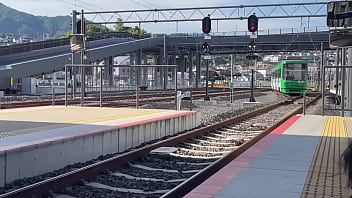 団臨の返却in宮島口