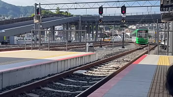 団臨の返却in宮島口