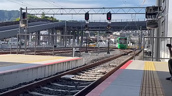 団臨の返却in宮島口