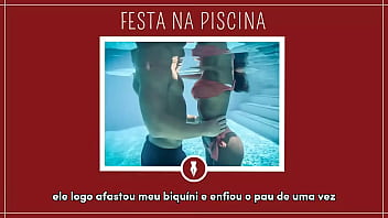 Festinha na mansão contos