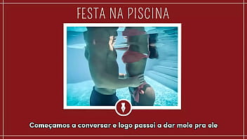 Festinha na mansão contos