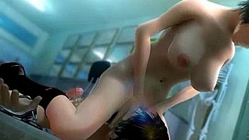 3d asian coed rides her slave