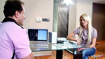 Blonde fit model with perfect body let older guy cum twice in a row while hard fuck at model job Blonde fit model with perfect body let older guy cum twice in a row while hard fuck at model job