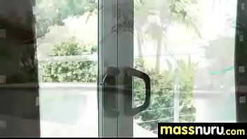 Nuru massage ends with a hot shower fuck 8