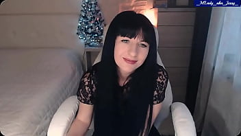 Sweet christmas pleasures with m'lady ho ho ho