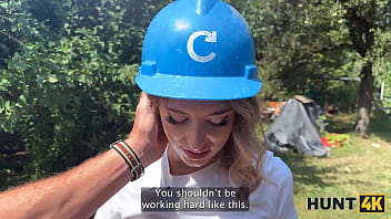 Hunt4k hunter seduced a hot girl hot sex with fanta sie & george uhl