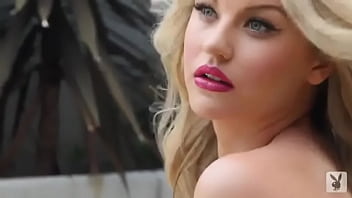 Beautiful blonde poses for you