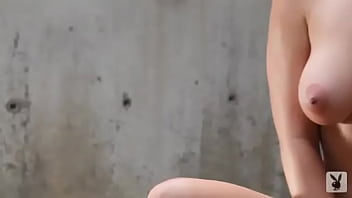 Beautiful blonde poses for you