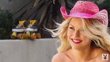 Beautiful blonde poses for you