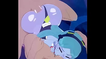 Rebecca getting fucked by two men