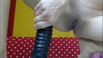 Petite Teen Babe Rides A Huge Toy And Rubs And Squirts thumbnail