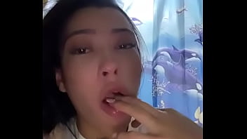 Latina teen deepthroat puke training