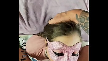 Omg the way princess blows her spit out triggers my spit kink princessplaytm #princess #fa