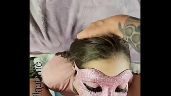 Omg the way princess blows her spit out triggers my spit kink princessplaytm #princess #fa