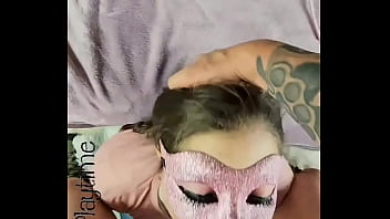 Omg the way princess blows her spit out triggers my spit kink princessplaytm #princess #fa