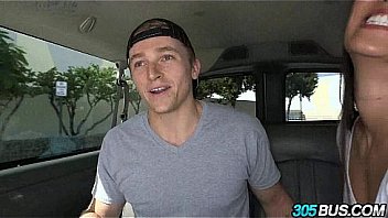 Amateur asian kalina ryu on the 305bus 2 2