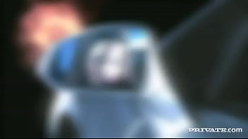 Cute simony strips and gets fucked outdoors at night in a car