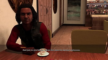 Stepsisterly lust #04 interracial college girl gives me a public handjob at a cafe