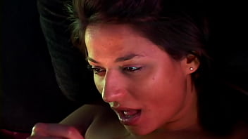 Titty tutoring newbie babe gets titfucked and facialled