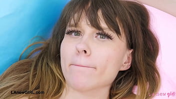 Gorgeous model naked close up