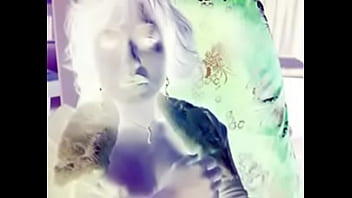 Alix sucking on nips