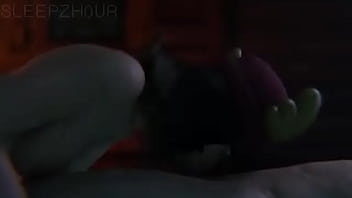 Skye rough sex by a white dude