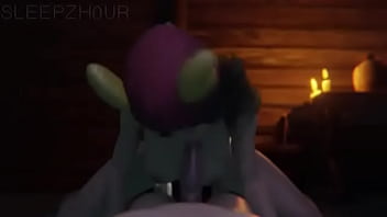 Skye rough sex by a white dude