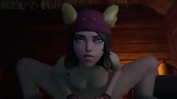 Skye rough sex by a white dude