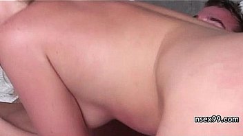 Horny milf cheats on her husband for the first time