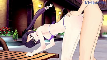 Mona and chiori and aether intense sex genshin impact hentai