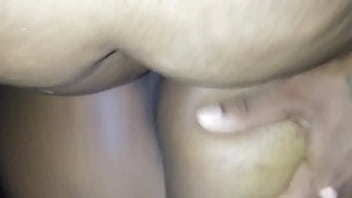 B creampie on the dick