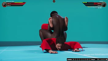 Master baiter vs lisimba nf3d mixed mma combat maledom