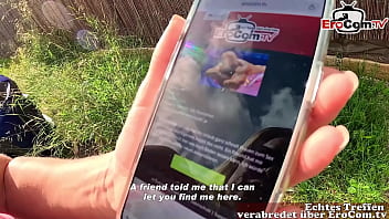 Notgeile deutsche frau vereinbart sextreffen mit einem user und fickt im auto