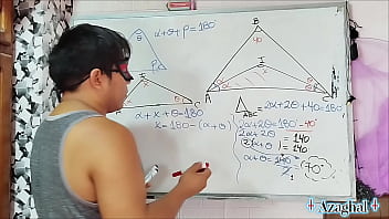 9 ángulo x matemática sexual 40 grados triángulos