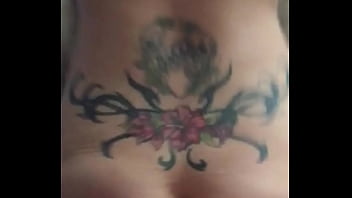 Bent over and fucked hard from behind watch vicki moan as she cums