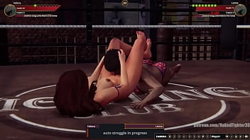 Helena vs leticia nf3d lesbian sexual combat