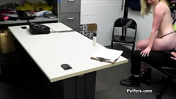 Krissy rides officers dick