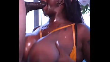 Big boobs dick sucking whore