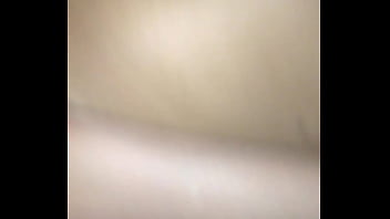 Petite tiny tit college girl rolls around and rubs her pussy in my bed