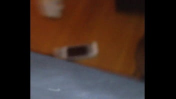 Petite tiny tit college girl rolls around and rubs her pussy in my bed