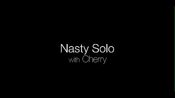 Chick in a softcore solo play