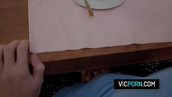 Horny babe seduce and fuck with her partner